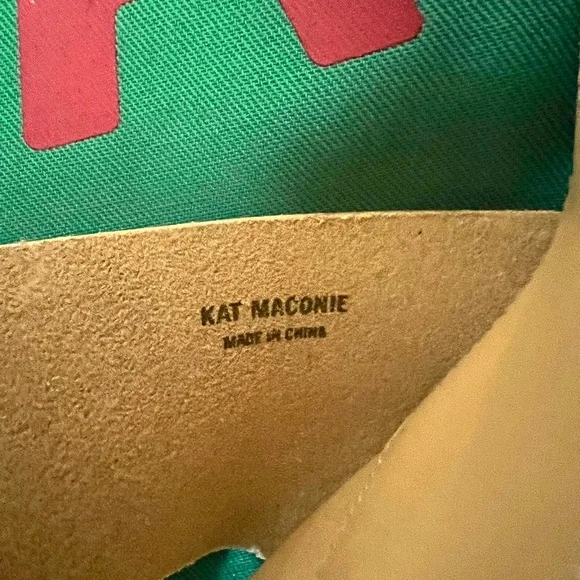 Gold and Cream Heart Heel Sandals - Picture 11 of 11